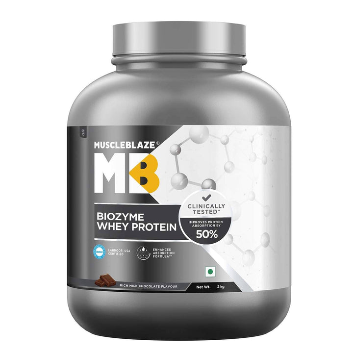 MuscleBlaze Biozyme Performance Whey Protein - Halt