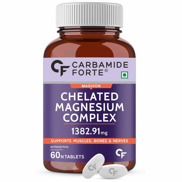 Carbamide Forte Chelated Magnesium Complex | 60 Veg Tablets