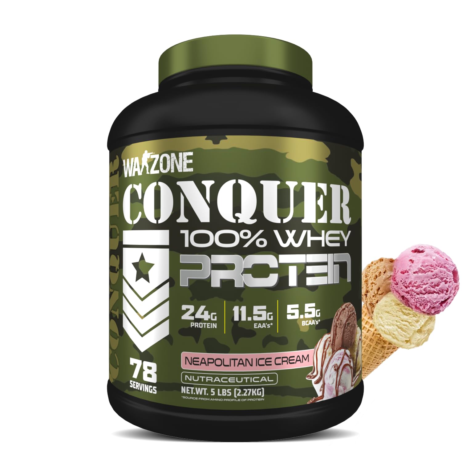 Warzone Conquer 100% Whey Protein