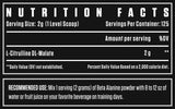 Dexter Jackson Black Series Citrulline Malate 250GM 125 Servings
