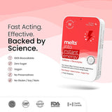 Wellbeing Nutrition Melts Instant Energy, Caffeine + Electrolytes  (30 Oral Strips)