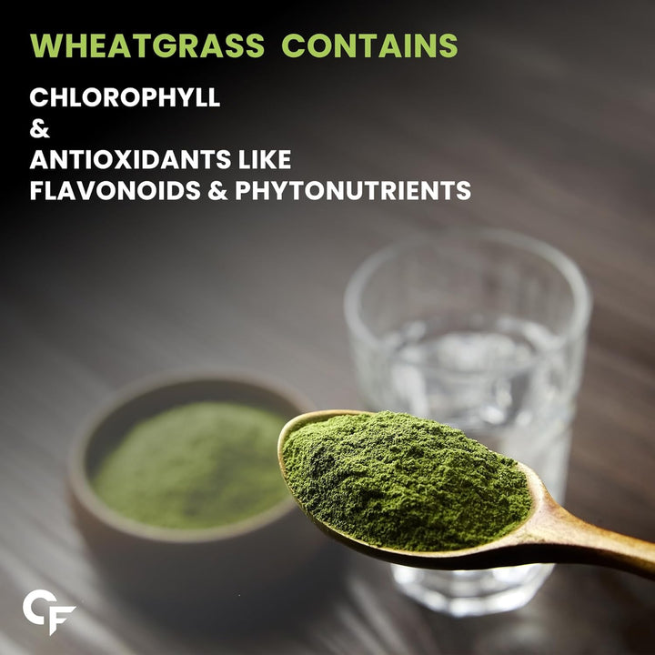 Carbamide Forte 100% Natural Organic Wheatgrass Powder 100g - Halt