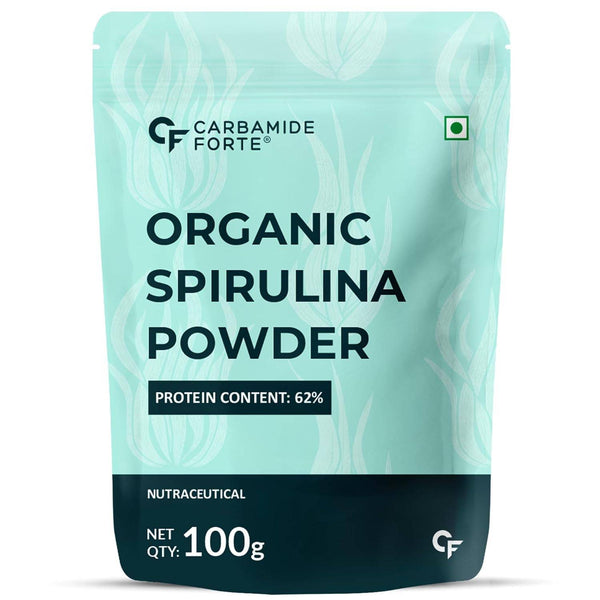 Carbamide Forte 100% Organic Spirulina Powder - 100g