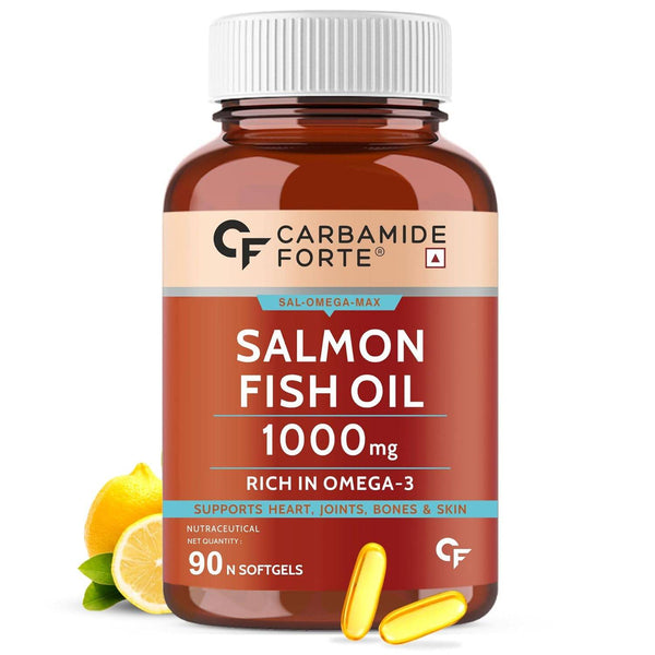 Carbamide Forte Salmon Fish Oil Omega 3 | 90 Softgels