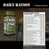 Warzone Daily Ration Men’s Multivitamin, 120 Tablets
