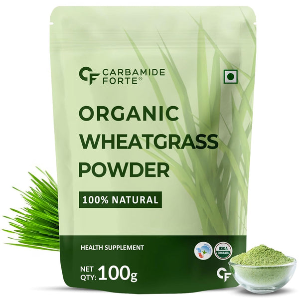 Carbamide Forte 100% Natural Organic Wheatgrass Powder 100g