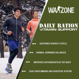 Warzone Daily Ration Men’s Multivitamin, 120 Tablets