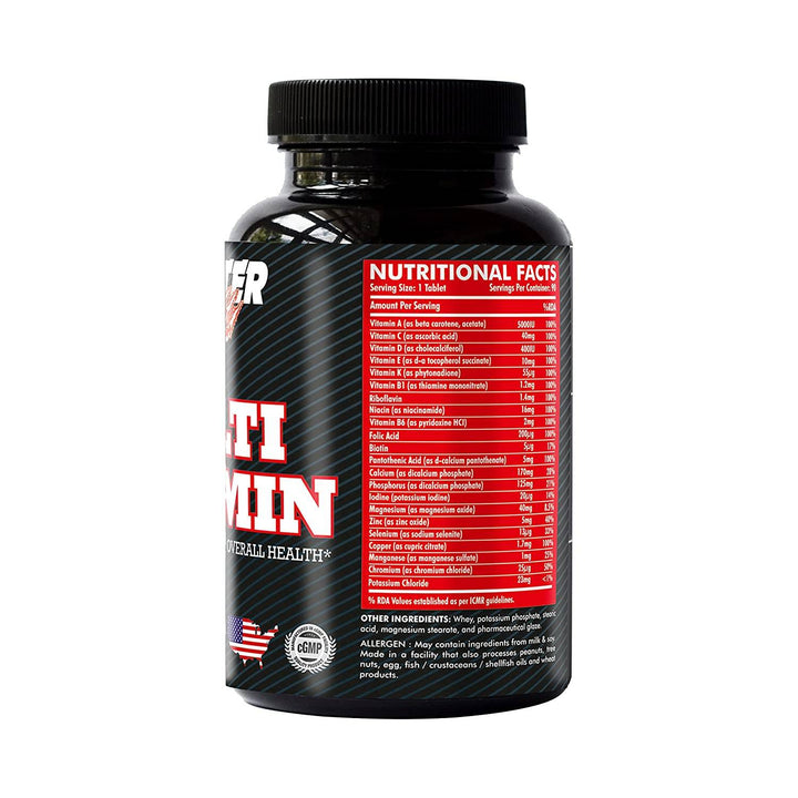Monster Labs Multi Vitamin | Supports Immune | 90 Tablets - Halt