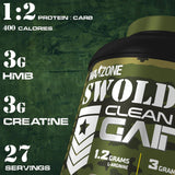 Warzone Swoldier Clean Mass Gainer