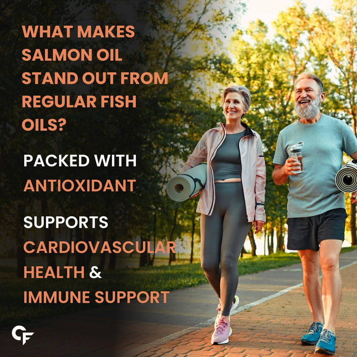 Carbamide Forte Salmon Fish Oil Omega 3 | 90 Softgels - Halt