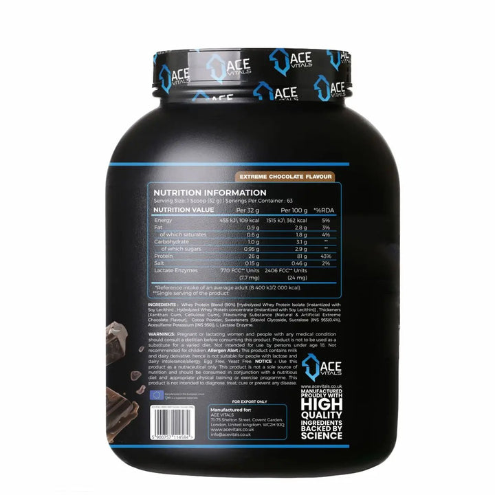 Ace Vitals Hydro Whey Protein Ace Vitals