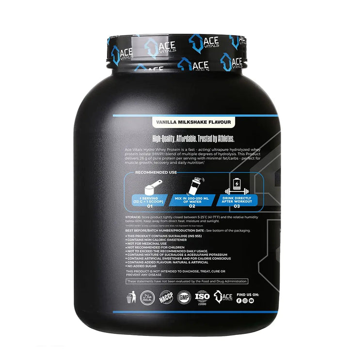 Ace Vitals Hydro Whey Protein Ace Vitals