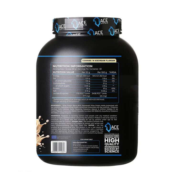 Ace Vitals Hydro Whey Protein Ace Vitals