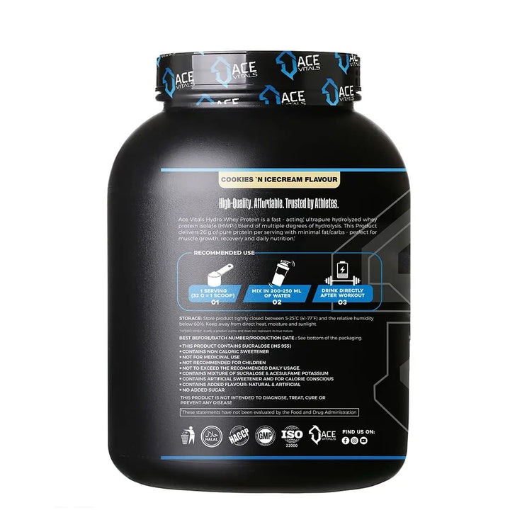 Ace Vitals Hydro Whey Protein Ace Vitals