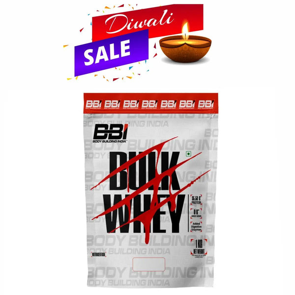 BBI Bulk Whey - Ideal Beginner Whey Protein With Added Digestive Ezymnes BBI Body Building India