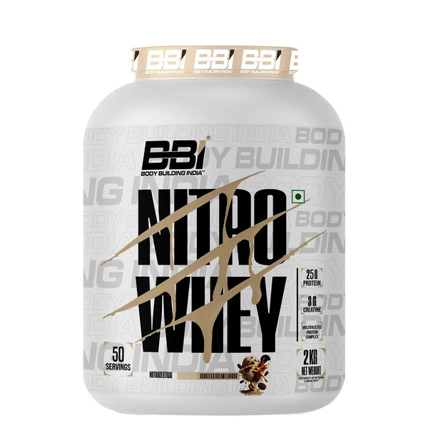 BBI Nitro Whey Protein BBI Body Building India