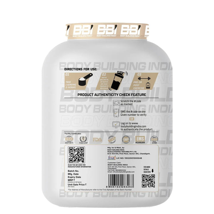 BBI Nitro Whey Protein BBI Body Building India