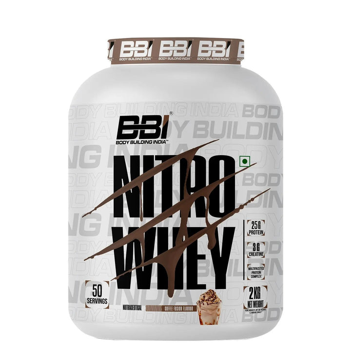 BBI Nitro Whey Protein BBI Body Building India