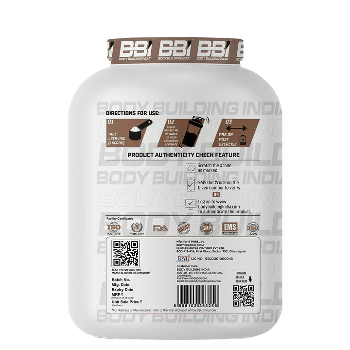 BBI Nitro Whey Protein BBI Body Building India