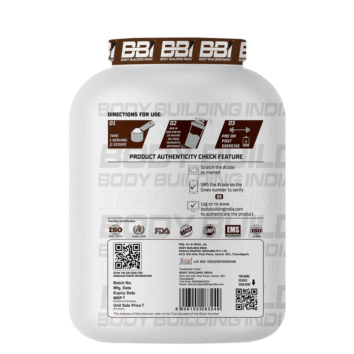 BBI Nitro Whey Protein BBI Body Building India