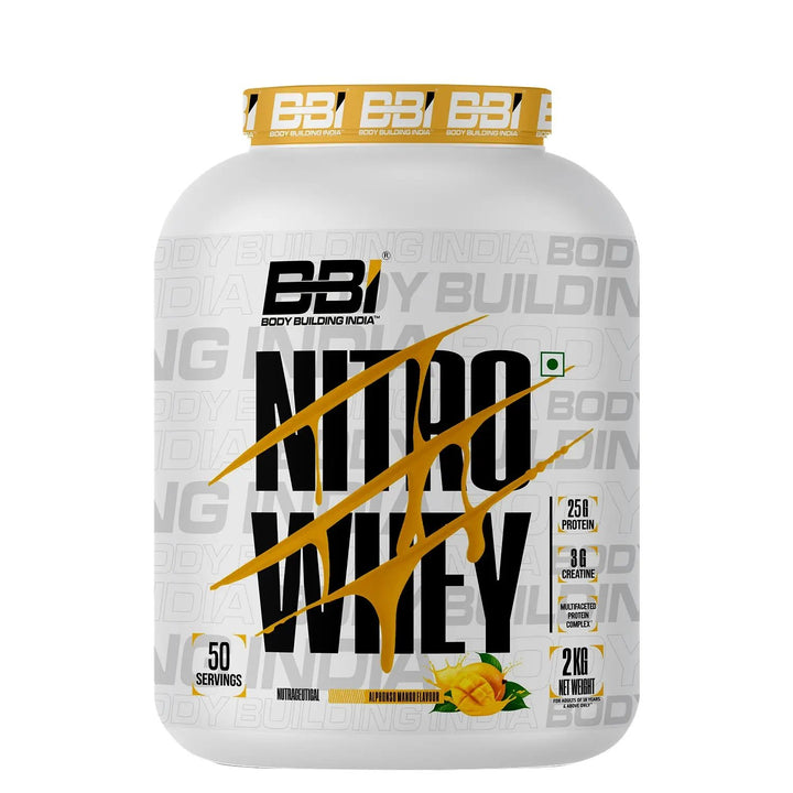 BBI Nitro Whey Protein BBI Body Building India