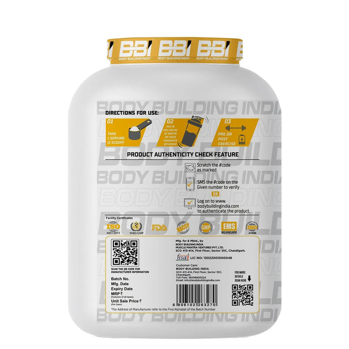 BBI Nitro Whey Protein BBI Body Building India