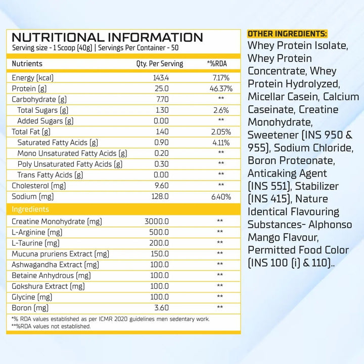 BBI Nitro Whey Protein BBI Body Building India