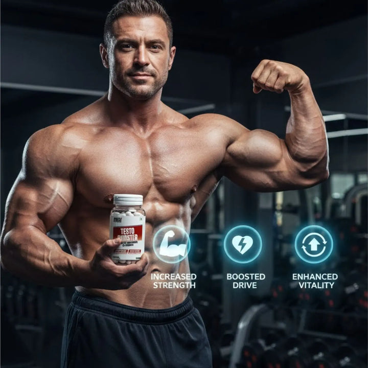 BBI Testo Booster 60 Capsules - Halt