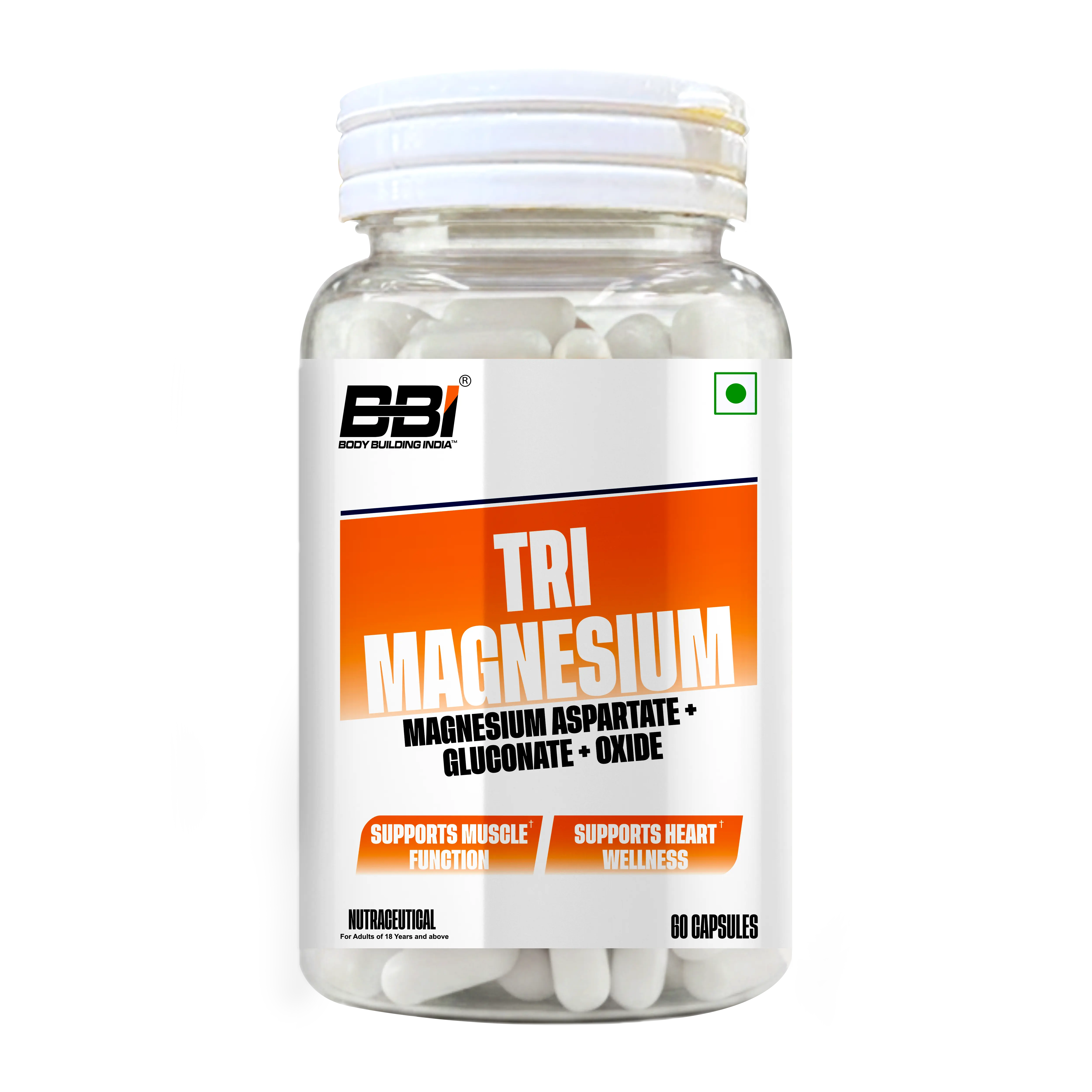 BBI Tri Magnesium 60 Capsules - Halt
