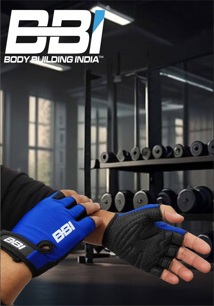 Body Building India BBI Fitness Pro Gloves provide superior grip and comfort for weightlifting. Durable gym gloves designed for enhanced performance.