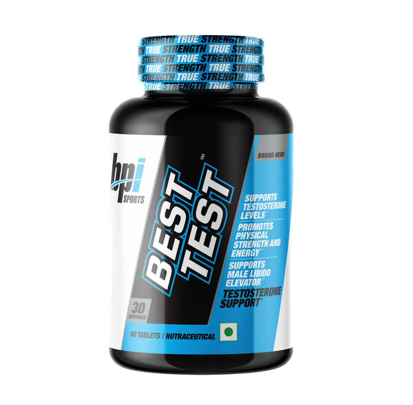 BPI Sports Best Test - Testosterone Booster for Men Halt