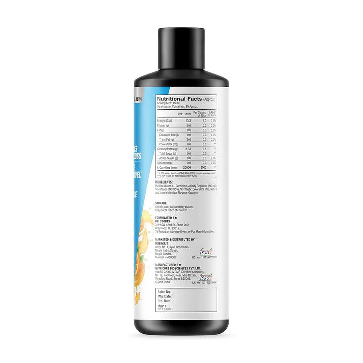 BPI Sports Liquid-Carnitine 3000mg BPI Sports