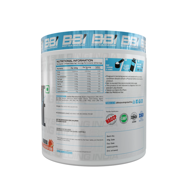 Body Building India BBI Creatine BBI Body Building India