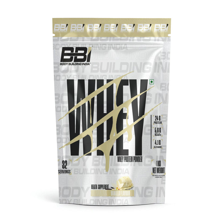 Body Building India BBI WHEY Whey Protein Powder - Halt