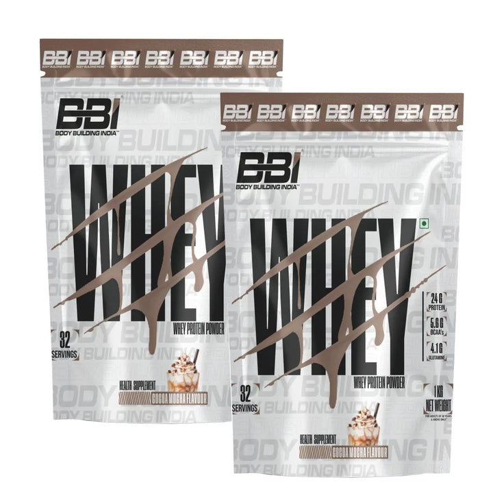 Body Building India BBI WHEY Whey Protein Powder - Halt