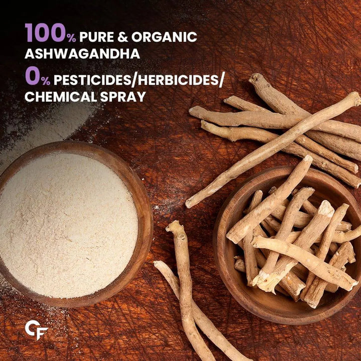 Carbamide Forte 100% Organic Ashwagandha Powder - Halt