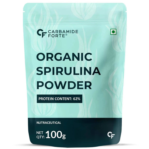 Carbamide Forte 100% Organic Spirulina Powder - 100g - Halt
