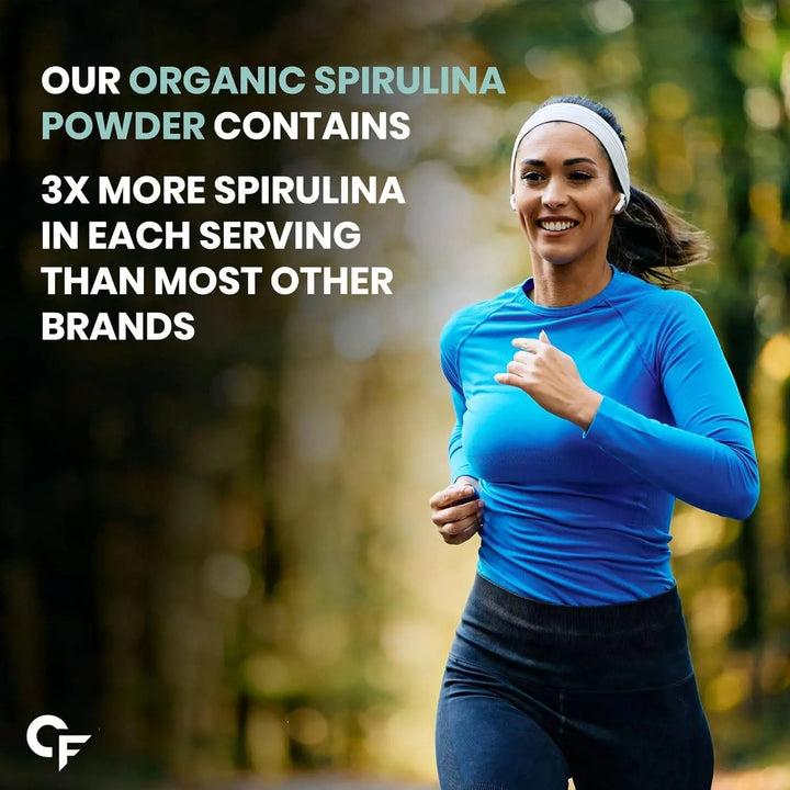 Carbamide Forte 100% Organic Spirulina Powder - 100g - Halt