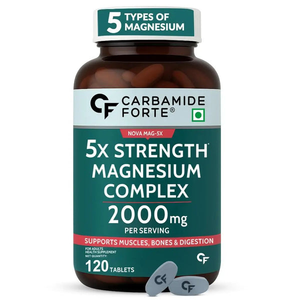 Carbamide Forte 5X Strength Magnesium Complex 2000mgm | 120 Tablets