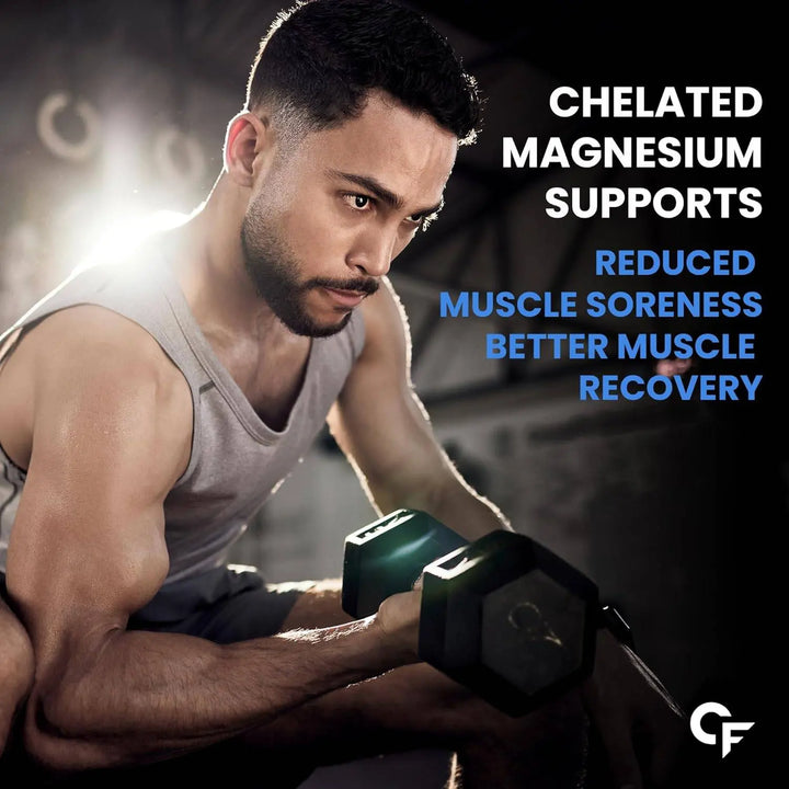 Carbamide Forte Chelated Magnesium Glycinate | 60 Veg Tablets - Halt