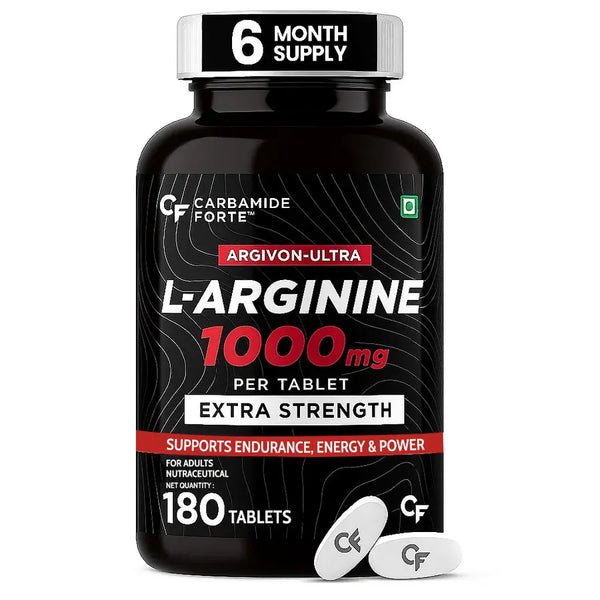 Carbamide Forte L Arginine 1000 mg (180 Tablets) Halt