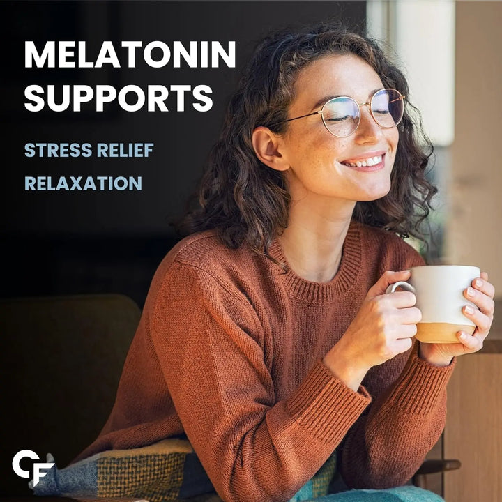 Carbamide Forte Melatonin 10 mg Pills | 100 Veg Tablets - Halt