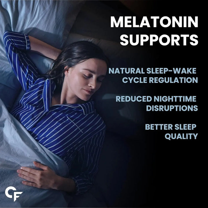 Carbamide Forte Melatonin 10 mg Pills | 100 Veg Tablets - Halt