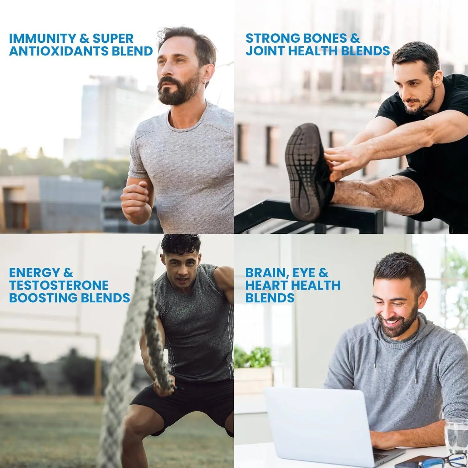Carbamide Forte Multivitamin Probiotics for Men – Halt