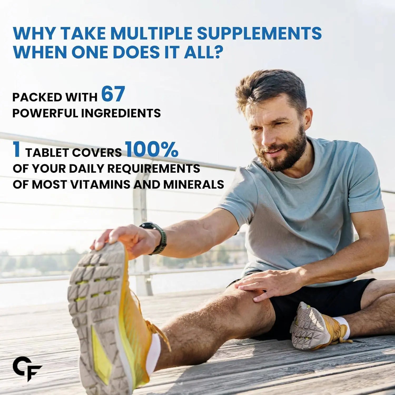 Carbamide Forte Multivitamin Probiotics for Men – Halt