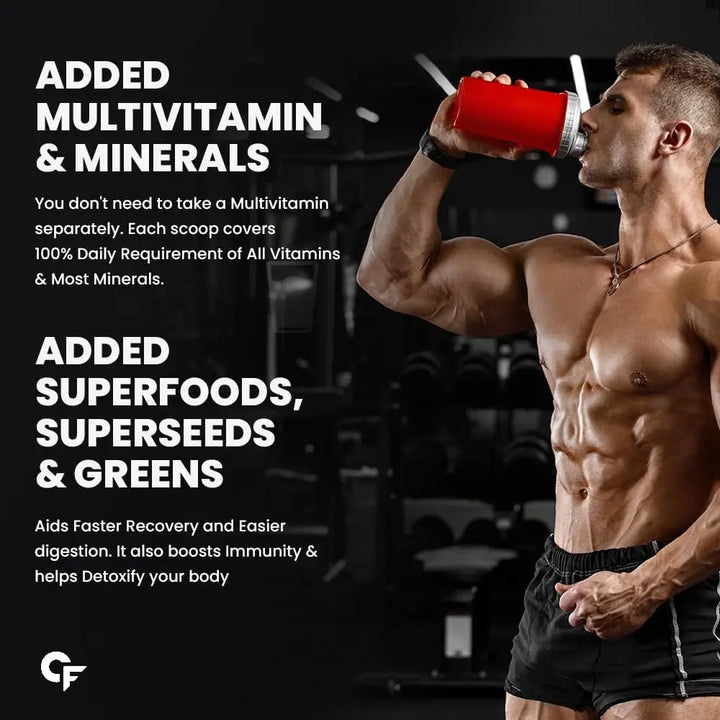 Carbamide Forte Plant Protein Powder |  5 Flavors Plant Protein Powder For Men - Pack Of 20 - Halt