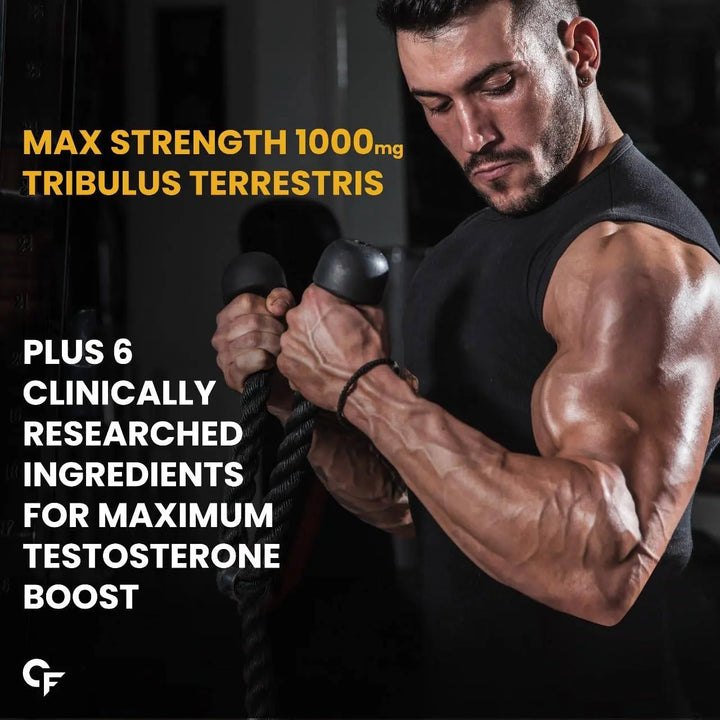 Carbamide Forte Testo-7X with Tribulus 1000mg  |60 Veg Tablets - Halt