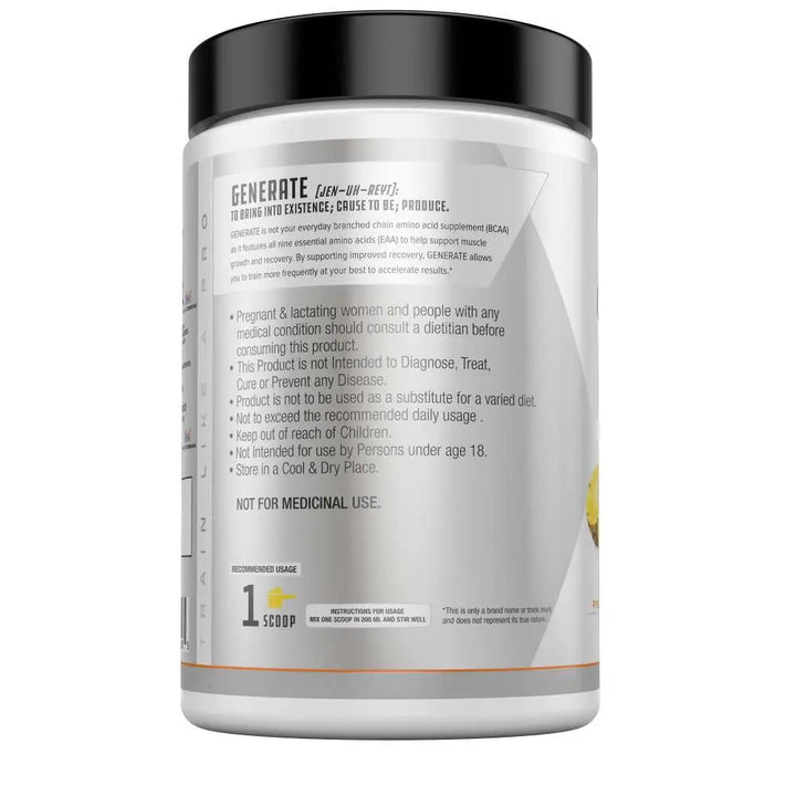 Cutler Nutrition Generate EAA and BCAA Powder - Halt