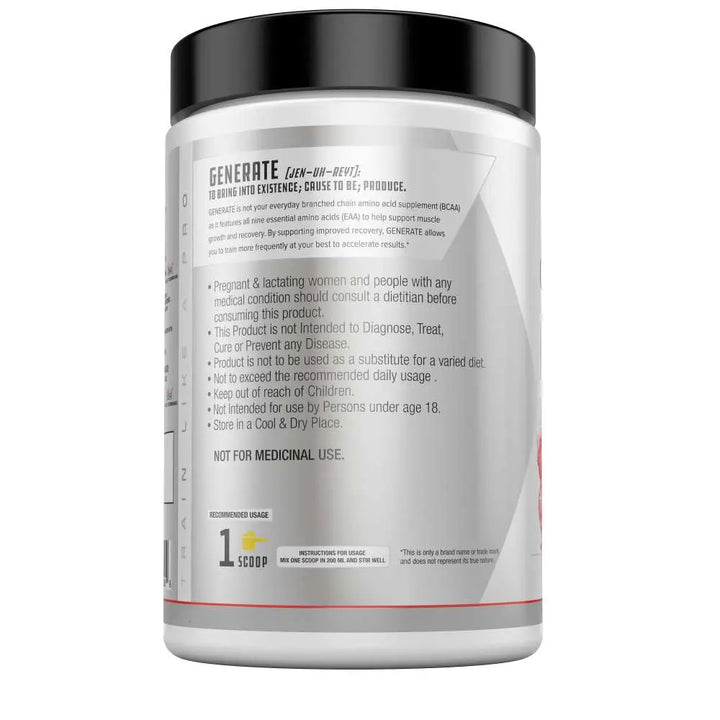 Cutler Nutrition Generate EAA and BCAA Powder - Halt