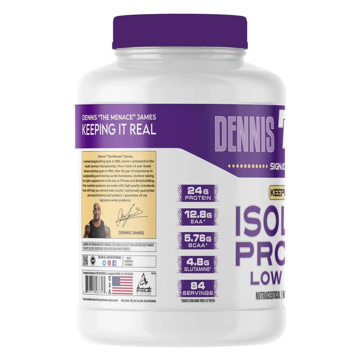 Dennis James Signature Series Isolate Protein - Halt